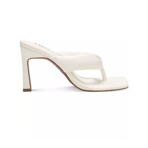 NEW! INC SAGE Womens Faux Leather
Open Toe Pumps